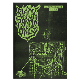 Black Panels Only Zine Issue 5 front cover